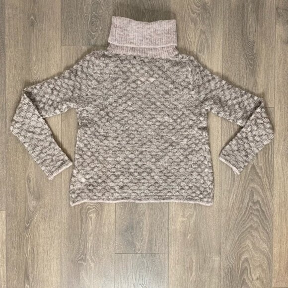 REVOLVE One Grey Day Women’s Sweater Lita Mohair Wool Turtleneck Size Small - Picture 2 of 16